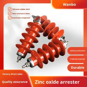 जस्ता ऑक्साइड उछाल बकाया सिलिकॉन रबर छतरी स्कर्ट एकीकृत अंतर-मुक्त ब्रांड नया प्रतिरोधकीय टुकड़ा टिकाऊ बना चीन - Product Image 2