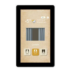 Tuya domotique intelligente 1/2/3/4 Gang interrupteur de rideau plein écran <span class=keywords><strong>changement</strong></span> interrupteur nom et icône Google Alexa Smart Life Zigbee - Product Image 4