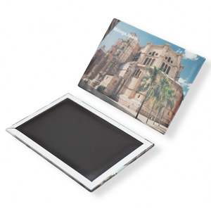 Aimants de réfrigérateur en étain personnalisés, aimants en métal avec photo personnalisée pour cadeaux d'entreprise - Product Image 3