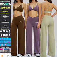 Vêtements de sport personnalisés, vêtements de fitness athlétiques pour femmes, séchage rapide, grande élasticité, vêtements d'entraînement, ensemble de vêtements de yoga