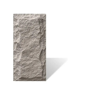 แผ่นวีเนียร์ PU Breadstone ลายหินธรรมชาติ สำหรับตกแต่งผนังภายในบ้าน โรงแรม วิลล่า  แผ่นบางขนาดใหญ่ ทนไฟ  ลาย <span class=keywords><strong>Featherstone</strong></span> - Product Image 3