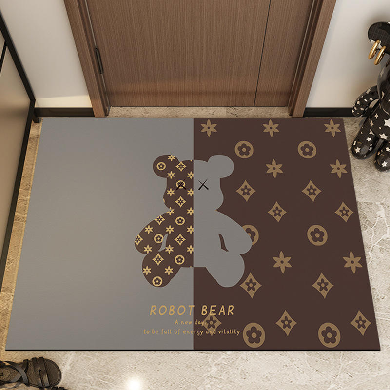 Oso de peluche con bloques de color