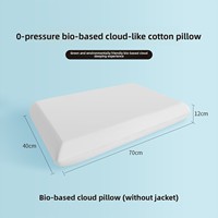 Oreiller de lit Bio Base Cloud Feeling Memory Foam ergonomique pour le soin du cou, doux, respectueux de la peau, qualité hôtel cinq étoiles, usage domestique