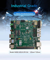 Carte mère de haute qualité Intel N100 Quad Core DDR4 Max 16 Go M.2 SATA 2LAN 6USB Type C Triple écran Win10 11 Linux intégré