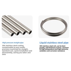 DaringFish Connettore a vite rapida in acciaio inossidabile tipo Ferrule per accessori <span class=keywords><strong>spray</strong></span> ad alta pressione, ugello da 9,52 mm, connettore filettato 1/8 - Product Image 5