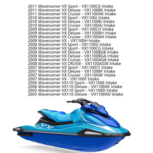 Filtro de Aire para Moto Acuática <span class=keywords><strong>Yamaha</strong></span> <span class=keywords><strong>1100</strong></span> <span class=keywords><strong>VX</strong></span> Cruiser Deluxe Sport 2007-2015 OEM 6D3-14451-00-00 Piezas de Motor para Moto Acuática - Product Image 4
