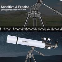 High-Powered 80m Telescope for Sports Entertainment Includes Phone Adapter for Adults Travel