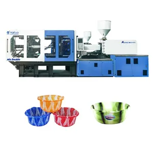 Haituo injection molding machine 90 tons 730 tons plastic box dual color molding machine price