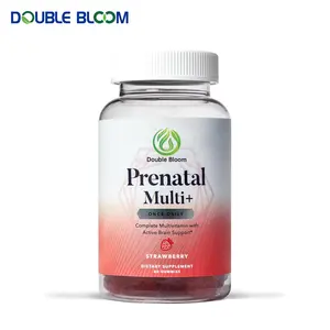 Gummy Prenatal Vitamins Methylfolate Natural Food Blend Vegan Strawberry Bonus Healthy Pregnancy For Support Prenatal Gummies