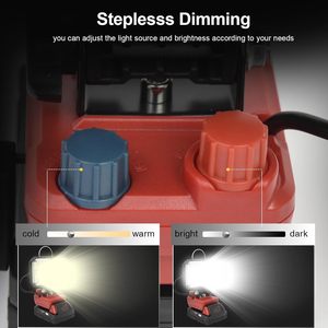 China Supplier 30W <b>Led</b> Cordless Battery USB Type-C Charging Port Work <b>Light</b> for 18v WD-W8106 Work <b>Light</b> WD-W8106 - Product Image 5