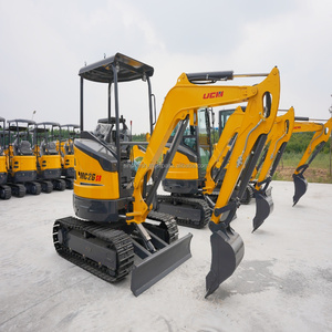 Mini-excavatrice sur chenilles d'occasion haute puissance UCM 1,5 tonne MC26SR, d'origine chinoise, pour les petits travaux de construction agricole - Product Image 1