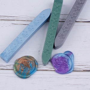 広州グッドラック文具は、花柄の封蝋ストリップ/蜜蝋封蝋スティックを提供しています。 - Product Image 4