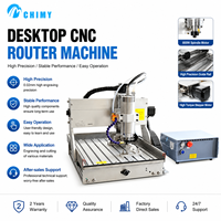 Mini Router CNC 3040 de 4 Ejes con Rotatorio para Grabado de Madera, Aluminio y Jade