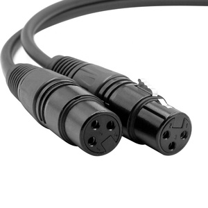 Câble audio rca à double tête <span class=keywords><strong>lotus</strong></span> link vers convertisseur de fil canon mâle et femelle 1.5 m monstre pour haut-parleur professionnel - Product Image 4