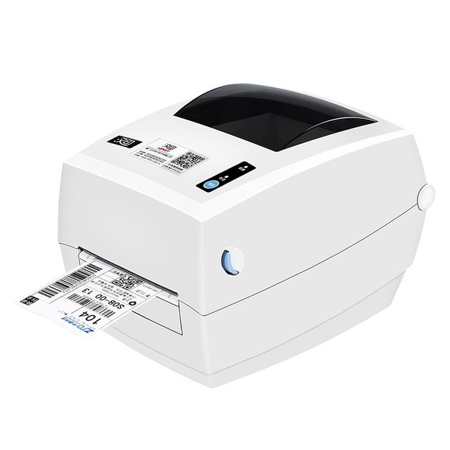 IDPRT D45 Barcode QR Code Printer-Stock USB Interface 200 DPI 120mm Paper Size Black Print Speed 102mm/s 1-Year Warranty No SDK