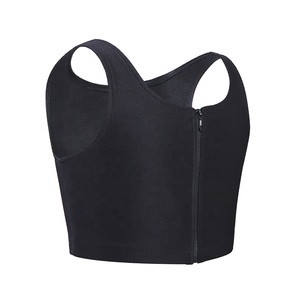 Offre Spéciale femmes doux Compression débardeur femmes lesbienne garçon manqué t-shirts hauts poitrine liant - Product Image 6