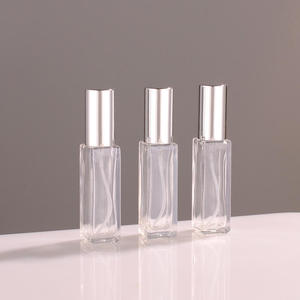 Vente en gros directe d'usine, flacon de parfum vide MUB mini 10 ml rechargeable, flacon pulvérisateur en verre rectangulaire épais - Product Image 6