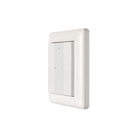 Panneau de boutons pliable KNX 2/4/6/8 pour rénovation résidentielle intelligente, alimenté par bus KNX, sans alimentation électrique supplémentaire