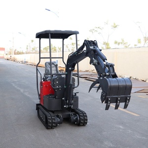 Mini-excavatrice multifonctionnelle sur chenilles avec moteur Koop EPA, moteur PLC, forte puissance de creusement, garantie 1,5 an, usage domestique, roulement neuf - Product Image 4