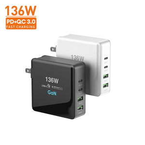 Produits à <span class=keywords><strong>vendre</strong></span> <span class=keywords><strong>sur</strong></span> <span class=keywords><strong>Amazon</strong></span> Wall USB Charger 100W Fast Type-C Pd QC Gan Mobile Phone Portable Charger EU US - Product Image 1