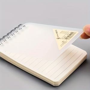 Venta al por mayor Mini cuaderno de bolsillo con cubierta de PP a prueba de agua Precio de fábrica Bloc de notas encuadernado en espiral Cuadernos a granel - Product Image 3