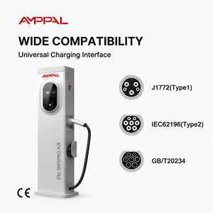 Chargeur de <span class=keywords><strong>voiture</strong></span> électrique 7 kW, 14 kW, 22 kW, 44 kW, station de recharge EV, recharge rapide intelligente, montage au sol, large compatibilité, chargeur EV AC - Product Image 3
