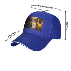 Gorra de Béisbol de 5 Paneles Sublimada Personalizada, Visera Ajustable, Unisex, Moderna, Informal, para Adultos, para las Cuatro Estaciones - Product Image 3