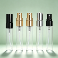 Mini flacon de parfum échantillon 2ml 3ml 5ml 10ml, flacon pulvérisateur vide transparent, tube en verre, atomiseur de parfum, testeur, emballage d'huile