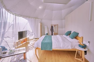 Diseño original Romántico Resort Geodésico Cúpula Carpa <span class=keywords><strong>Glaming</strong></span> al aire libre - Product Image 5