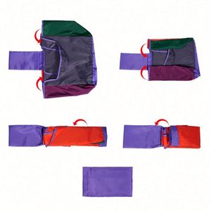Custom Logo New Polyester Foldable Shopping Bag Eco Friendly Reusable Roll up Folding Grocery Tote Bag - Product Image 3