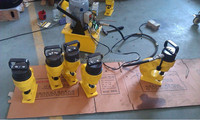 ODETOOLS Poinçonneuse à Barres pour Pièces en Acier Machine de Poinçonnage Hydraulique CH-60