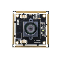 Vente d'usine Hampo Module de caméra 8MP IMX415 Faible luminosité 30FPS Haute fréquence d'images Objectif autofocus 88,2 degrés sans distorsion Win/Linux