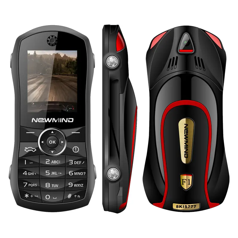 NEWMIND F1 Dual SIM Card Car Shaped Mobile Phone