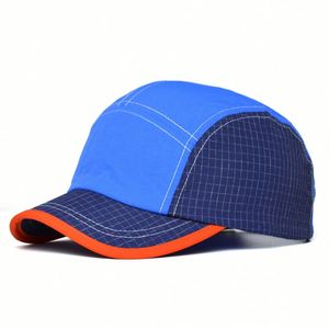 Casquettes de baseball bicolores à séchage rapide à bord court pour hommes et femmes, couleurs vives, idéales pour l'été – Vente en gros - Product Image 5