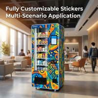 Distributeur automatique de boissons et de snacks SUKEL, distributeur automatique en libre-service pour les aliments et les produits de première nécessité