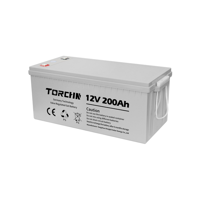 Solar Lead Acid Deep Cycle Battery 12V 100Ah 200Ah Maintenance Free AGM VRLA Battery for Solar Power System Home
