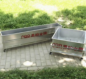 Réservoir d'eau de durcissement CBR en acier inoxydable avec roues mobiles, accessoire de test de sol CBR, réservoir de bain-marie pour laboratoire - Product Image 3