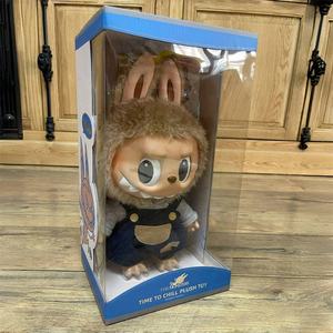 मूल पॉप मार्ट लाबुबू पहली पीढ़ी के काले चमड़े के विनाइल प्लाशटॉय में कपड़े और सामान कला खिलौना संग्रह उपहार - Product Image 6