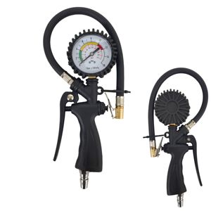 Manómetro de Presión de Aire para Inflar y Desinflar Neumáticos, Compatible con Compresores de Aire para RV, Autos, Motos y Bicicletas - Product Image 2