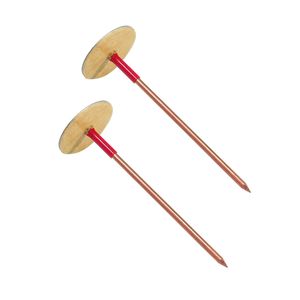 Épingle à coudre industrielle à tête bombée et tige lisse pour systèmes de climatisation et d'isolation des tuyaux - Fixations robustes résistantes aux vibrations - Product Image 4