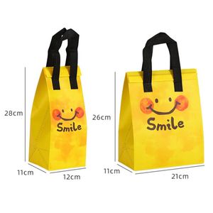 Sac isotherme pliable en aluminium, étanche et anti-fuite, avec logo personnalisé, fermeture éclair, portable, robuste, petite taille, pour glace - Product Image 2