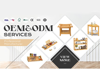 Plateau et assiette ronds en bambou modernes et écologiques de luxe avec logo personnalisé pour la cuisine, les desserts, le café, les restaurants, l'usage domestique