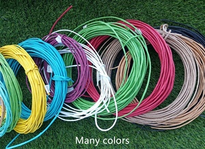 Natural Floral Bind Wire Wrap Twine Paper Covered Rustic VineためFlower Bouquets紙文字列1ミリメートルHandle RopeによるRoyal Imports - Product Image 2