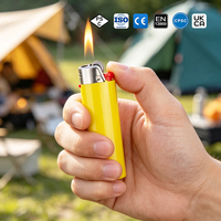 Briquet à gaz jetable certifié UKCA - Briquet à gaz jetable résistant aux enfants pour la distribution au détail au Royaume-Uni