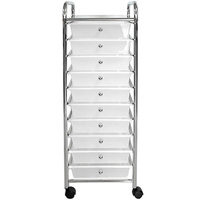 Chariot de rangement multi-niveaux pour la maison, grande capacité, organisateur roulant avec étagères murales