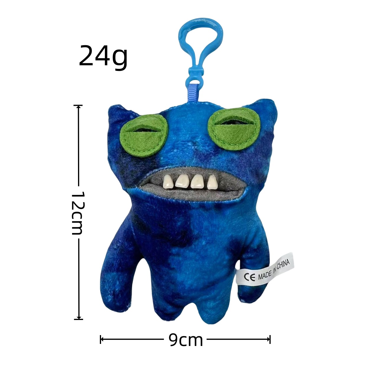 Pendentif adorable ours bleu magique dent
