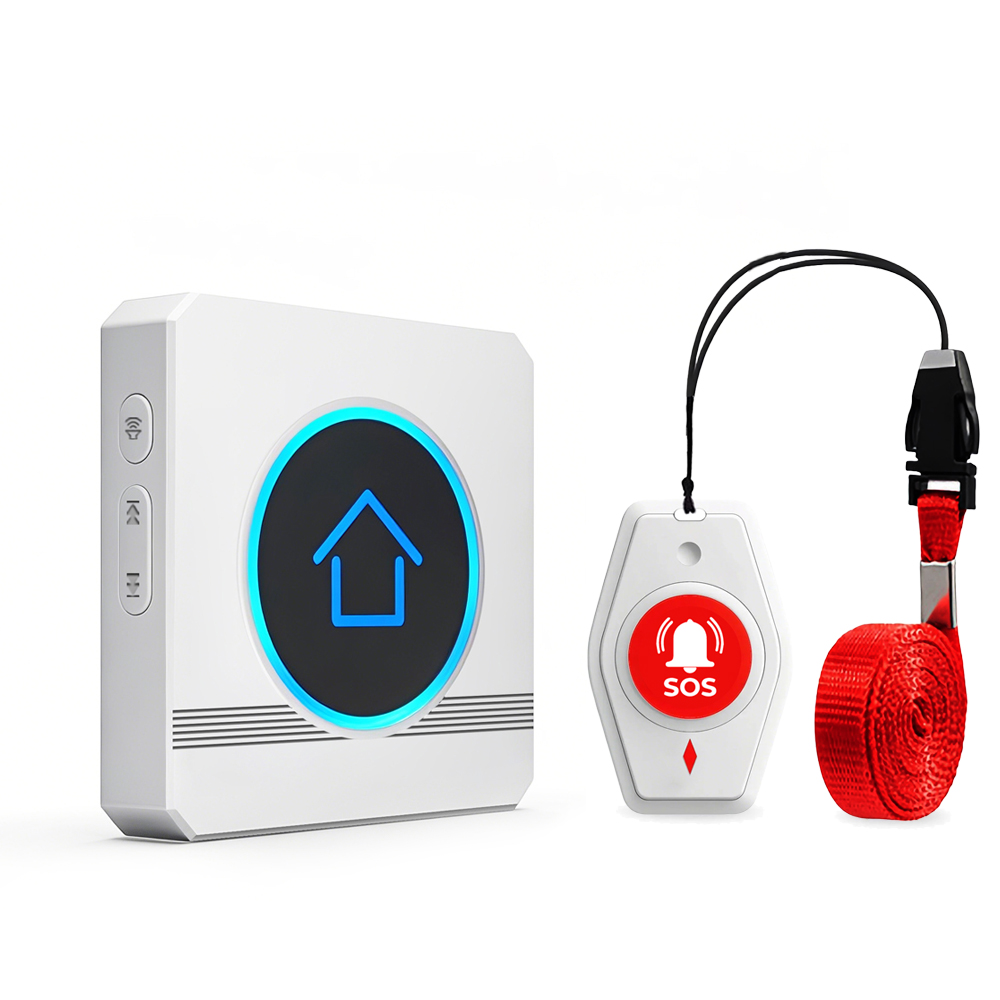 bluetooth vibrating pager Wireless 1000 ft. Loud Flashing Vibrating Doorbell / Paging System main image 1