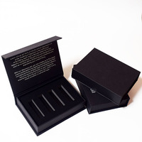 Flacons de parfum arabes de luxe, petits et chers, de 2, 3, 5 et 10 ml, en verre, rechargeables, avec boîte d'emballage.