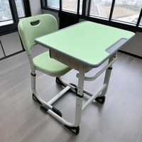 Chaise de bureau scolaire Yuanjin réglable en hauteur, moderne, en métal, surface lisse, ergonomique, durable, écologique, pour la maison et le bureau
