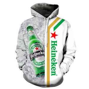 Sudadera <span class=keywords><strong>con</strong></span> <span class=keywords><strong>Capucha</strong></span> para Hombre, Talla Grande, Tejida, Estampada, 100% Poliéster, Otoño, Impermeable, Transpirable, Ecológica, de Secado Rápido - Product Image 1